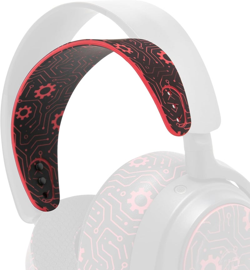 WC HeadbandZ Arctis Nova - Upgraded Silicone Headband for Arctis Nova Headsets by Wicked Cushions - Enhanced Flexibility, Comfort, and Style with Matching Earpad Designs | Techne - Image 1